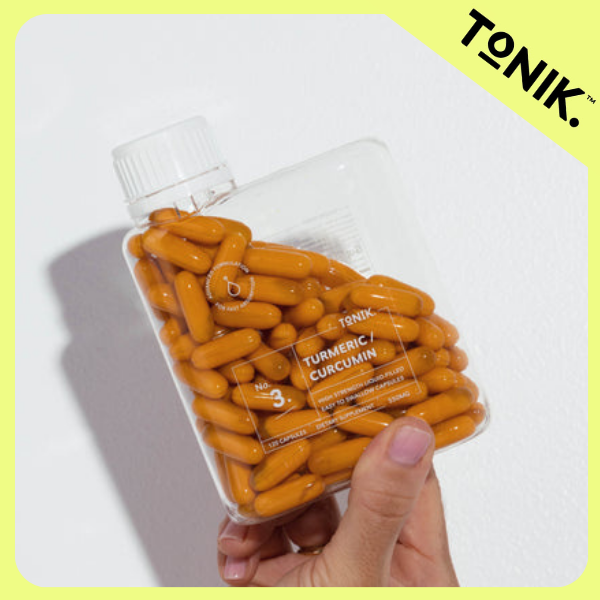 TONIK 澳州 No. 3 Turmeric 有機薑黃膠囊 120 粒【腸道健康｜抗炎｜ 皮膚健康｜ 改善肝臟、腸道和關節健康｜增強免疫力｜提升能量水平】