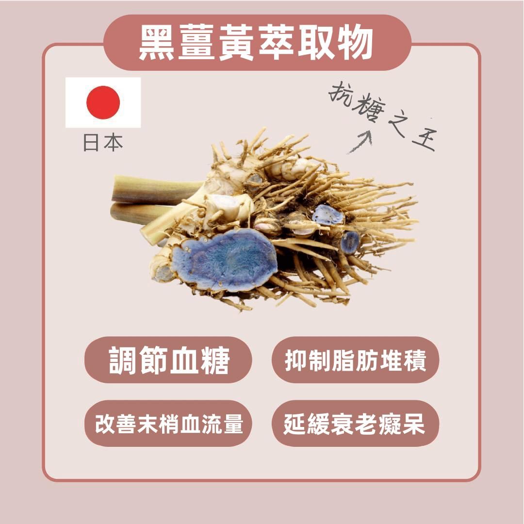 LIVEON 抗糖逆齡飲日本成份